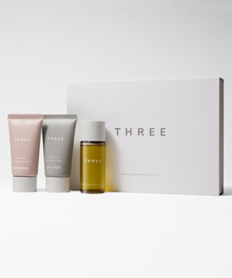 THREE（THREE） ＴＨＲＥＥ　バランシング　クレンジング　ファーストキット（限定品） 通販 |  【meeco（ミーコ）】三越伊勢丹ブランドコスメ・デパコス・化粧品の通販