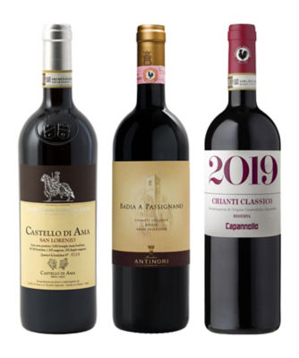 ０２４．グラン・セレツィオーネ入りキャンティの名生産者が誇る赤ワイン３本セット