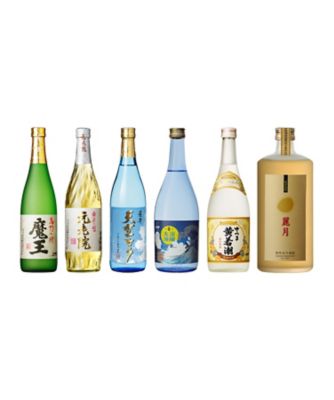 ０７３．魔王入り！鹿児島の薩摩芋焼酎飲みくらべ６本セット