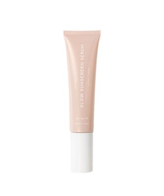 Her lip to BEAUTY GLOW SUNSCREEN SERUM