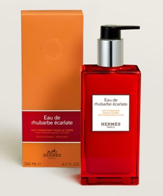 Hermès（Hermès） オー ドゥ ルバーブ エカルラット モイスチャライジング ボディローション ２００ｍＬ 通販 |  【meeco（ミーコ）】三越伊勢丹ブランドコスメ・デパコス・化粧品の通販