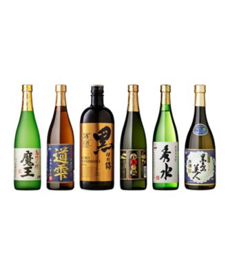 ０６１．魔王入り！鹿児島産薩摩芋焼酎飲みくらべ６本セット | 三越伊勢丹オンラインストア・通販【公式】