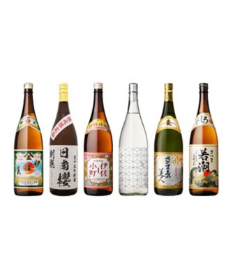 魔王 一升瓶 6本 （062．南国鹿児島・宮崎の本格芋焼酎一升瓶