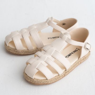 ジュートメッシュサンダル