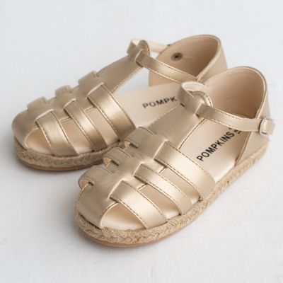 ジュートメッシュサンダル