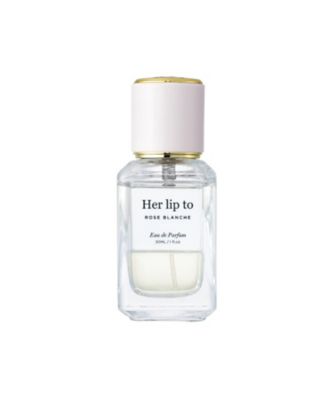 Her lip to BEAUTY Eau de Parfum － ROSE BLANCHE －