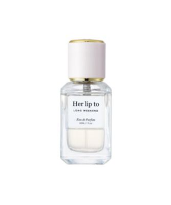 Her lip to BEAUTY Eau de Parfum － LONG WEEKEND －