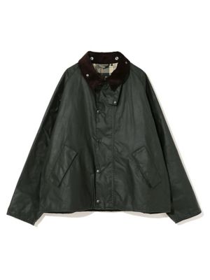 ＜三越伊勢丹/公式＞ Barbour (Men)/バブアー TRANSPORT ワックスコットン ショートブルゾン 241MWX1678 GRN コート・ジャケット【三越伊勢丹/公式】