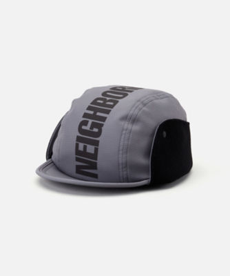 ＜NEIGHBORHOOD (Men)＞サイクルキャップ　ＮＨ　Ｘ　ＶＥＬＯ　ＳＰＩＣＡ　．　ＦＬＡＰ　ＣＡＰ　２４２３１３１ＮーＨＴ０１