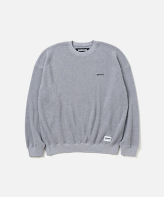 ＜NEIGHBORHOOD (Men)＞カットソー　ＷＡＦＦＬＥ　ＦＡＢＲＩＣ　ＣＲＥＷＮＥＣＫ　ＬＳ　２４２ＦＰＮＨーＣＳＭ０７