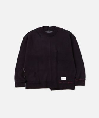 ニット　ＳＡＶＡＧＥ　ＣＲＥＷＮＥＣＫ　ＳＷＥＡＴＥＲ　２４２ＦＵＮＨーＫＮＭ０１