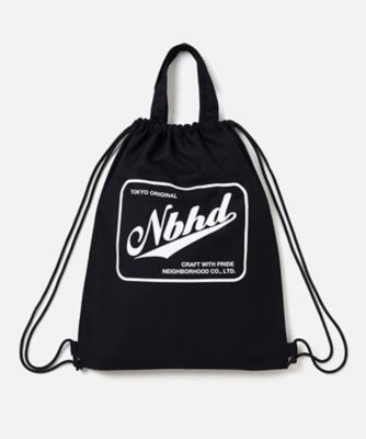 トートバッグ ＬＯＧＯ ＤＲＡＷＳＴＲＩＮＧ ＴＯＴＥ ＢＡＧ ２４２ＭＹＮＨ－ＣＧ０３ | NEIGHBORHOOD (Men)/ネイバーフッド |  三越伊勢丹オンラインストア・通販【公式】