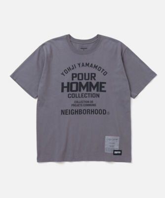 ＜NEIGHBORHOOD (Men)＞Ｔシャツ　ＮＨ　×　ＹＯＨＪＩ　ＹＡＭＡＭＯＴＯ　．　ＴＥＥ　ＳＳー２　２４２ＰＣＹＹＮーＳＴ０２Ｓ