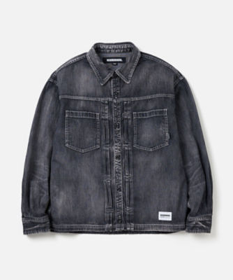 ＜NEIGHBORHOOD (Men)＞シャツ　ＷＡＳＨＥＤ　ＤＥＮＩＭ　ＳＨＩＲＴ　ＬＳ　２４２ＳＰＮＨーＳＨＭ０６