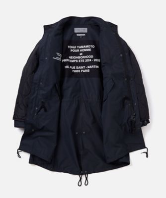 ≪送料無料≫ジャケット ＮＨ×ＹＯＨＪＩ ＹＡＭＡＭＯＴＯ． ＦＩＥＬＤ ＰＡＲＫＡ ＳＨＥＬＬ＆ＬＩＮＥＲ ２４２ＳＰＹＹＮーＪＫＭ０２Ｓ |  NEIGHBORHOOD (Men)/ネイバーフッド | 三越伊勢丹オンラインストア・通販【公式】