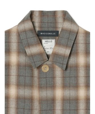 REMAKE SHOP COAT CHECK MB264ー2007
