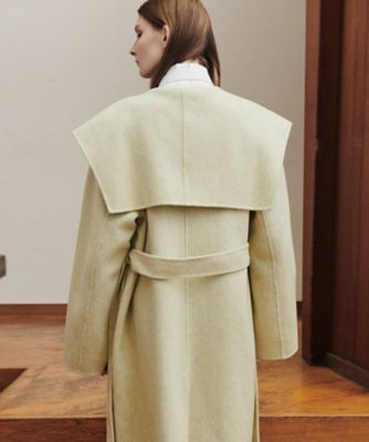 Ｂｉｇ Ｃｏｌｌａｒ Ｂｅｌｔｅｄ Ｍａｘｉ Ｃｏａｔ の通販 | 三越