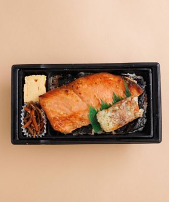 ＜醸す＞【店頭受取／新宿】明太海苔２段弁当　銀鮭味噌漬け