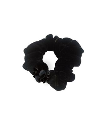 ＜THE HAIR BAR TOKYO＞ベルベット　ポニーラッフル　ウィズ　クリスタル　ワイヤーボール　２４ＬＦ－４０５－６３－１