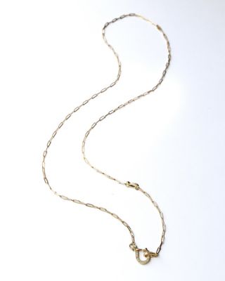 ＜MONAKA jewellery (Women)＞Ｌｉｎｋ　ネックレス　　Ｎａｒｒｏｗ　ｄｉａ　２４ＮＣ１４－０１２００