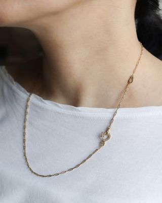 Ｌｉｎｋ　ネックレス　　Ｎａｒｒｏｗ　ｄｉａ　２４ＮＣ１４－０１２００