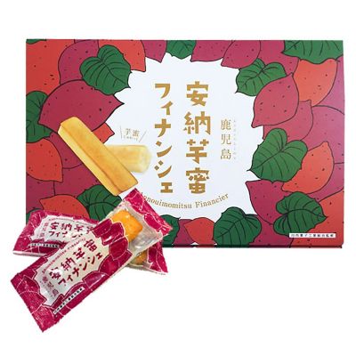 ★【産直】安納芋蜜フィナンシェ（１０本入）６箱