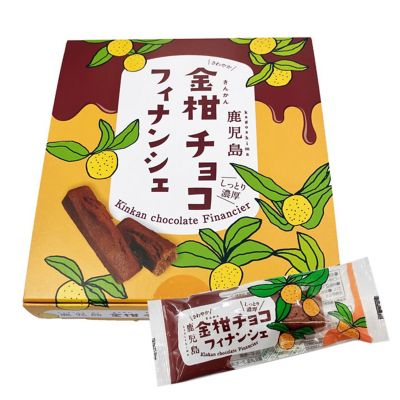 ★【産直】金柑入りチョコフィナンシェ（４本入）６箱