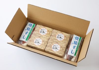 ★【産直】「冷凍」郷土料理丹後のばらずし、焼鯖すしセット