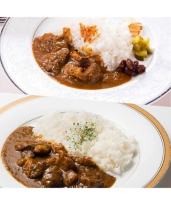 中央区銀座/三笠会館/ミカサカイカン ★チキンカレー＆ビーフカレーの詰合せ