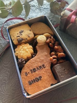 8・7BAKE SHOP/ハチナナベイクショップ 【英国展おまとめ】★クッキー缶（小）