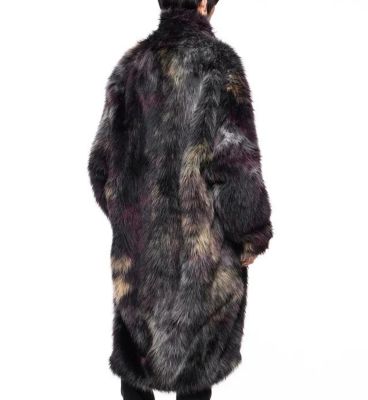 ジャガードファーオーバートレンチコート　／　ＭＯＤＡＣＲＹＬＩＣ　ＪＡＣＱＵＡＲＤ　ＦＵＲ　２４Ｓ－８４７ＣＯＭ１－Ｆ