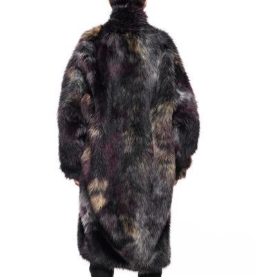 ジャガードファーオーバートレンチコート　／　ＭＯＤＡＣＲＹＬＩＣ　ＪＡＣＱＵＡＲＤ　ＦＵＲ　２４Ｓ－８４７ＣＯＭ１－Ｆ