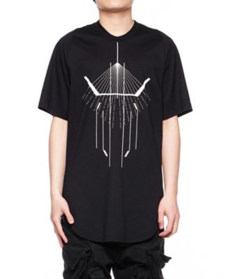 ユリウス 23-24 ﾌﾞﾗｯｸ SILK JERSEY CUT & SEWN4 Tｼｬﾂ 3245－ - その他