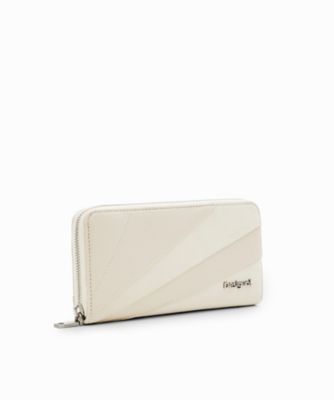 テクスチャーパッチワーク マキシ財布 | Desigual (Women