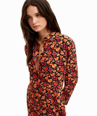 花柄ショートシャツワンピース | Desigual (Women)/デシグアル
