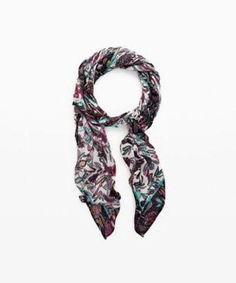 長方形の花柄スカーフ 24WAWA04 | Desigual (Women