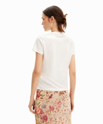 花のイラストＴシャツ　２４ＷＷＴＫＸＡ