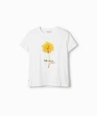 花のイラストＴシャツ　２４ＷＷＴＫＸＡ