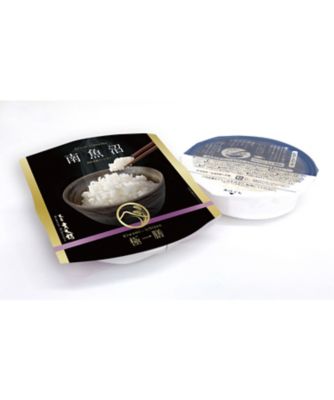 ＜銀座米屋彦太郎＞極一膳　南魚沼産コシヒカリ　ごはんパック１６食