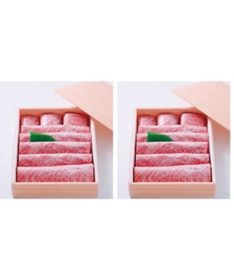 ４１１０４　２箱　神戸牛　Ａ５等級　すき焼き・しゃぶしゃぶ用（ロース・肩ロース）