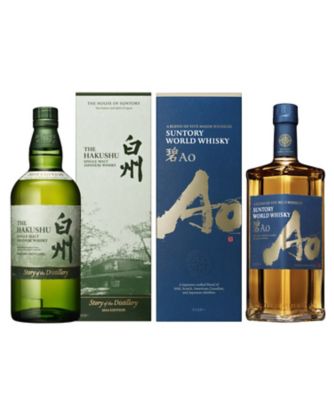 〈サントリー〉白州　Ｓｔｏｒｙ　ｏｆ　ｔｈｅ　Ｄｉｓｔｉｌｌｅｒｙ　２０２４　ＥＤＩＴＩＯＮ／碧Ａｏ　２本セット