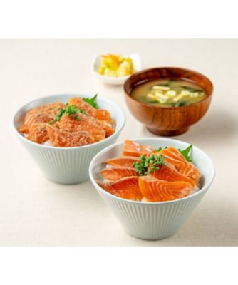 石山水産/イシヤマスイサン 三陸 漬け丼の具&しめさばセット