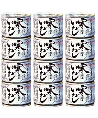 ４０１０４　国産寒いわしの醤油煮缶