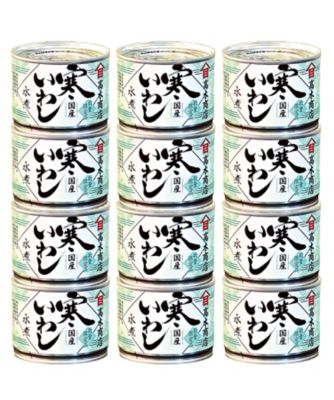４０１０５　国産寒いわしの水煮缶