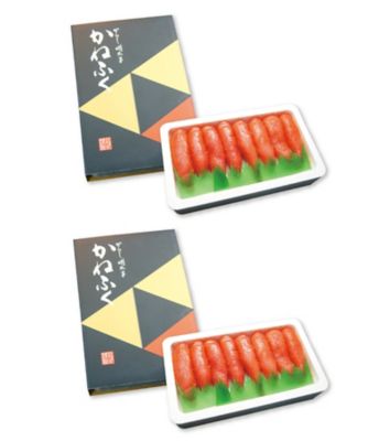 １１１８０　２箱　＜博多かねふく＞　辛子明太子