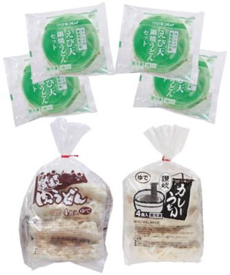 ４００１３　具付きうどん３種お買得セット