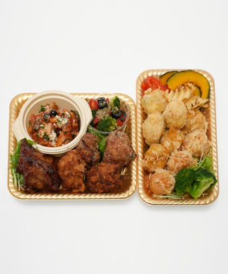 ＜リッチクリームコロッケ東京＞【店頭受取／日本橋】ひとくちオードブルプレート　１２月２６日（金）午前１０時～／正午～／午後３時～お受け取り【仕事納めオードブル】