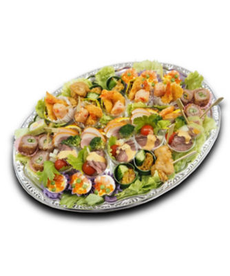 ＜ゆしま扇＞【店頭受取／日本橋】洋風オードブル　１２月２６日（金）午後３時～午後６時お受け取り【仕事納めオードブル】