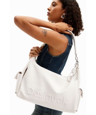 ロゴ マキシショルダーバッグ 24SAXP21 | Desigual