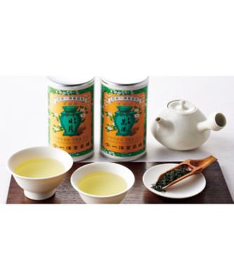 玉露「甘露」・煎茶「嘉木」錻力製茶筒桐箱詰合せ｜大丸松坂屋